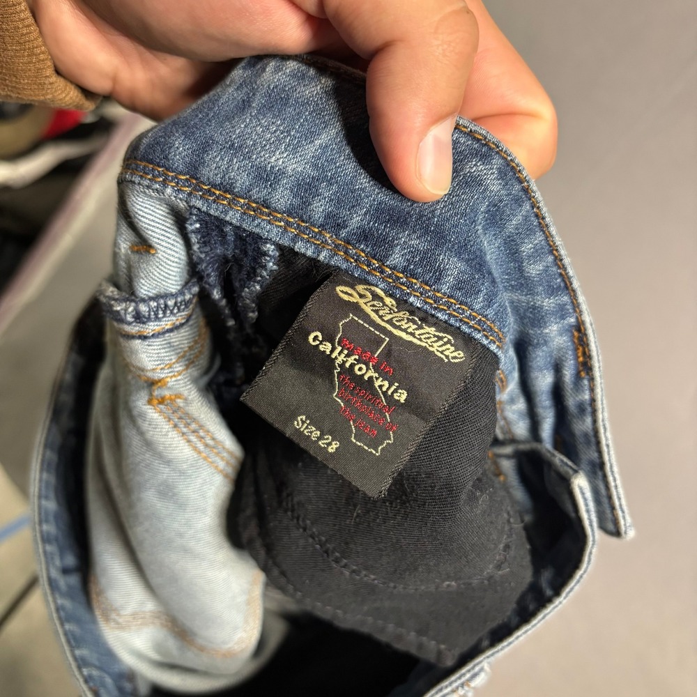 Serfontaine XFIT Bootcut Jeans Women's 28 Blue Made in California - Picture 11 of 16